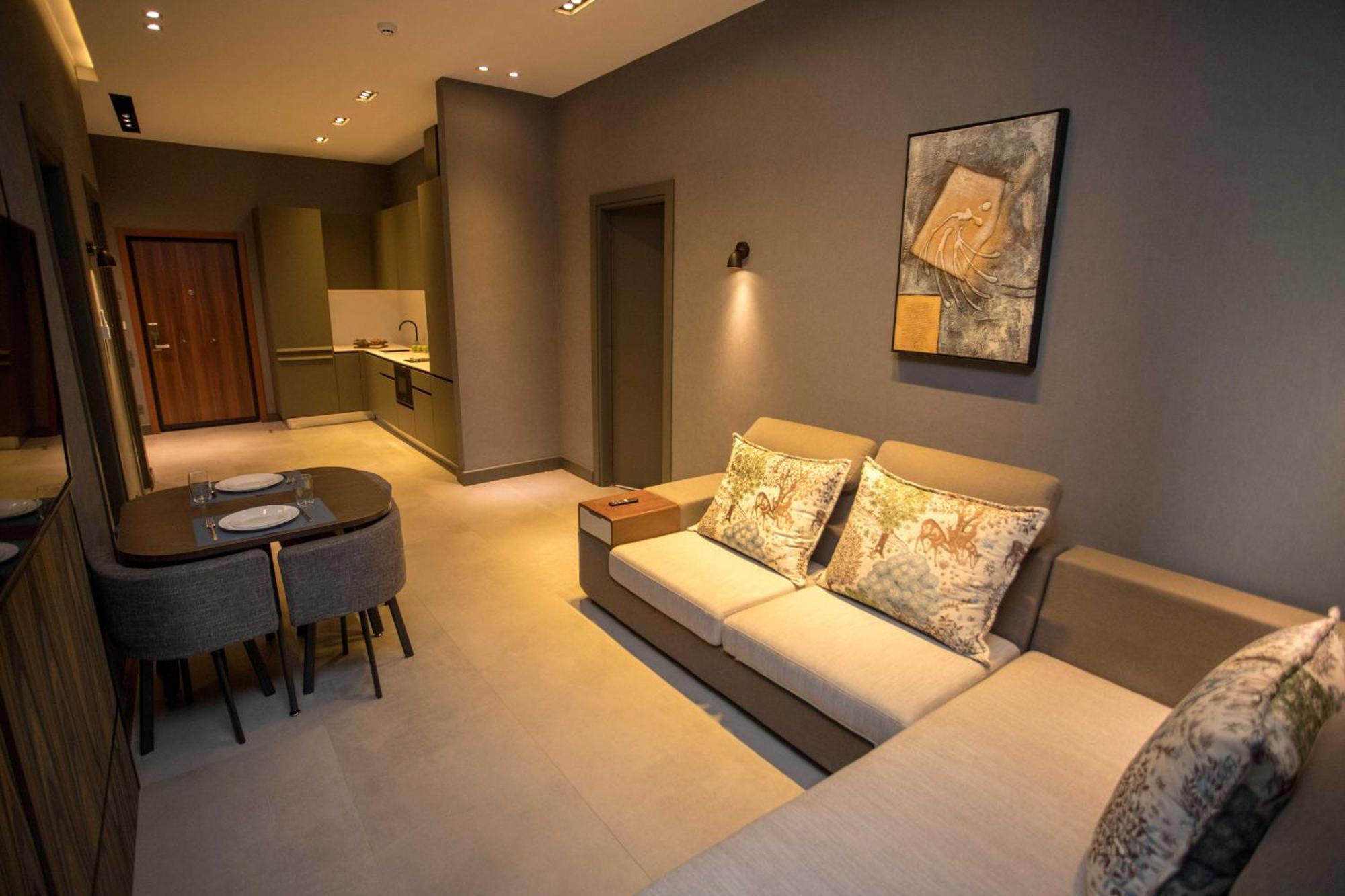 Gumbati Apart Hotel บาทูมิ ภายนอก รูปภาพ